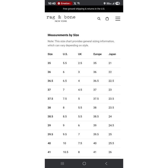 Rag & Bone Rover Ankle Boot Camel Leather Suede Womens US Sz 6 / EU 36 - Picture 13 of 13